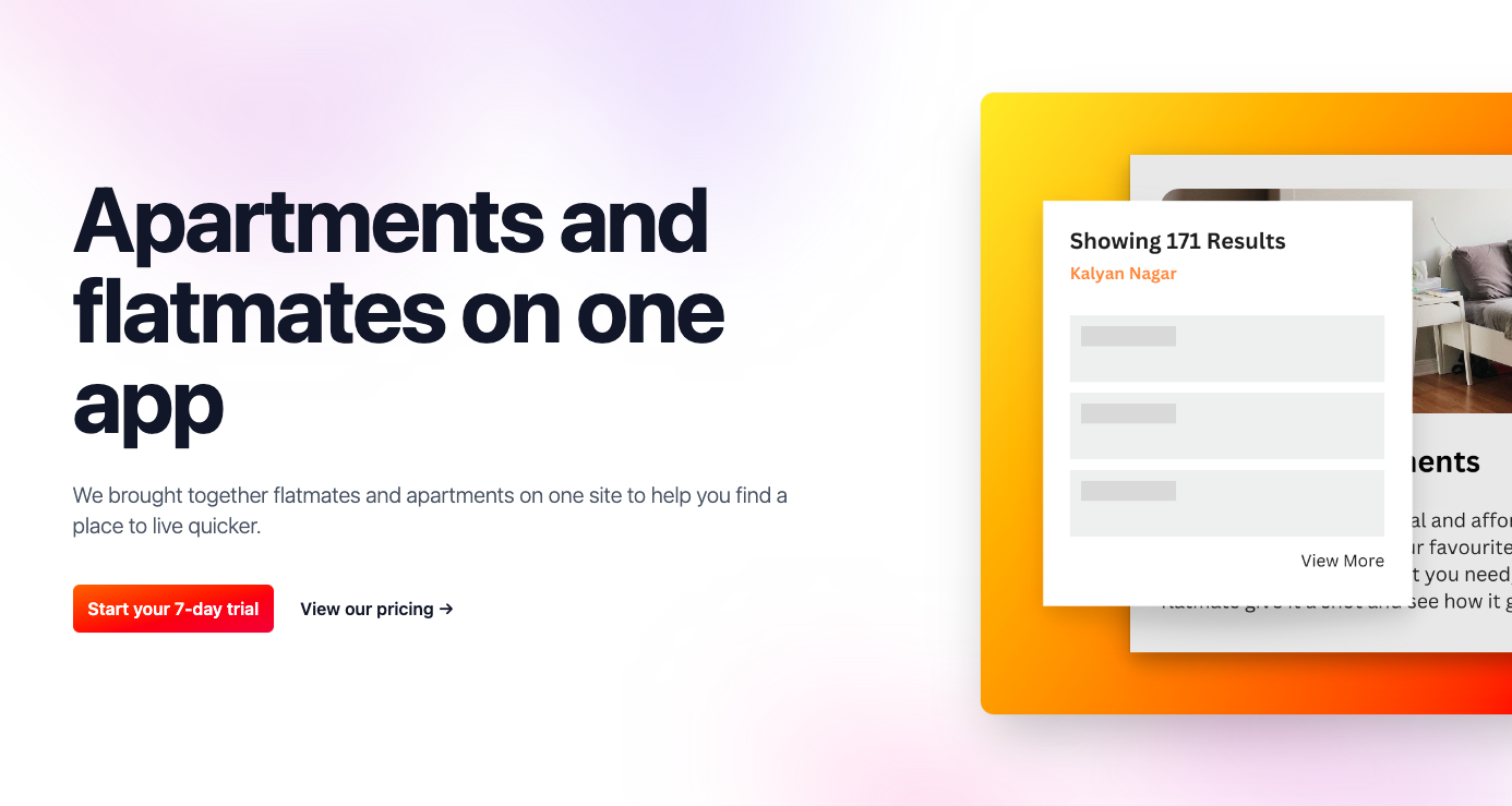 Explore apartments for rent